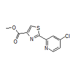 Methyl 2-(4-Chloropyridin-2-yl)thiazole-4-carboxylate