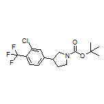 1-Boc-3-[3-chloro-4-(trifluoromethyl)phenyl]pyrrolidine