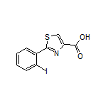 2-(2-Iodophenyl)thiazole-4-carboxylic Acid