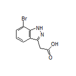 2-(7-Bromo-3-indazolyl)acetic Acid