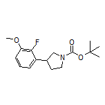 1-Boc-3-(2-fluoro-3-methoxyphenyl)pyrrolidine