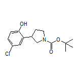 2-(1-Boc-3-pyrrolidinyl)-4-chlorophenol