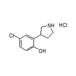 4-Chloro-2-(pyrrolidin-3-yl)phenol Hydrochloride