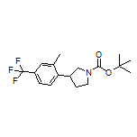 1-Boc-3-[2-methyl-4-(trifluoromethyl)phenyl]pyrrolidine