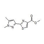 Methyl 2-(1,5-Dimethyl-3-pyrazolyl)thiazole-4-carboxylate