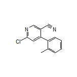 6-Chloro-4-(o-tolyl)nicotinonitrile