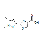 2-(1,5-Dimethyl-3-pyrazolyl)thiazole-4-carboxylic Acid