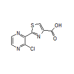 2-(3-Chloro-2-pyrazinyl)thiazole-4-carboxylic Acid