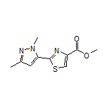 Methyl 2-(1,3-Dimethyl-5-pyrazolyl)thiazole-4-carboxylate