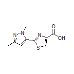 2-(1,3-Dimethyl-5-pyrazolyl)thiazole-4-carboxylic Acid