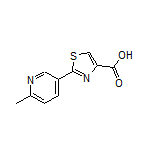 2-(6-Methylpyridin-3-yl)thiazole-4-carboxylic Acid