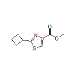 Methyl 2-Cyclobutylthiazole-4-carboxylate