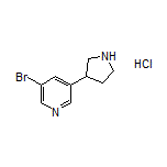 3-Bromo-5-(pyrrolidin-3-yl)pyridine Hydrochloride