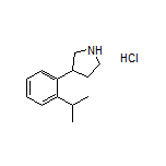 3-(2-Isopropylphenyl)pyrrolidine Hydrochloride