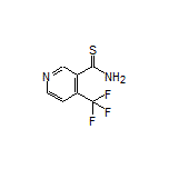 4-(Trifluoromethyl)pyridine-3-carbothioamide