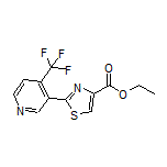 Ethyl 2-[4-(Trifluoromethyl)-3-pyridyl]thiazole-4-carboxylate