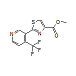 Methyl 2-[4-(Trifluoromethyl)-3-pyridyl]thiazole-4-carboxylate