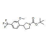 1-Boc-3-[2-methoxy-4-(trifluoromethyl)phenyl]pyrrolidine