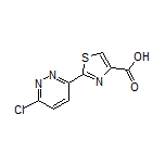 2-(6-Chloropyridazin-3-yl)thiazole-4-carboxylic Acid