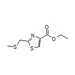 Ethyl 2-[(Methylthio)methyl]thiazole-4-carboxylate