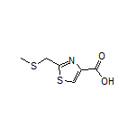 2-[(Methylthio)methyl]thiazole-4-carboxylic Acid