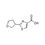 2-(Tetrahydrofuran-3-yl)thiazole-4-carboxylic Acid