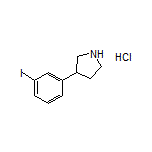 3-(3-Iodophenyl)pyrrolidine Hydrochloride