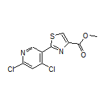 Methyl 2-(4,6-Dichloropyridin-3-yl)thiazole-4-carboxylate