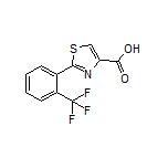 2-[2-(Trifluoromethyl)phenyl]thiazole-4-carboxylic Acid