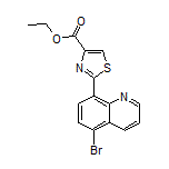 Ethyl 2-(5-Bromoquinolin-8-yl)thiazole-4-carboxylate