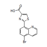 2-(5-Bromoquinolin-8-yl)thiazole-4-carboxylic Acid