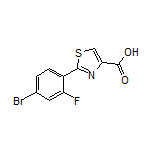 2-(4-Bromo-2-fluorophenyl)thiazole-4-carboxylic Acid