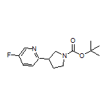 2-(1-Boc-3-pyrrolidinyl)-5-fluoropyridine