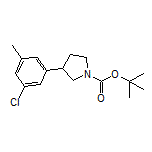 1-Boc-3-(3-chloro-5-methylphenyl)pyrrolidine