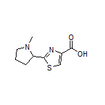 2-(1-Methylpyrrolidin-2-yl)thiazole-4-carboxylic Acid