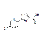 2-(5-Chloropyridin-2-yl)thiazole-4-carboxylic Acid