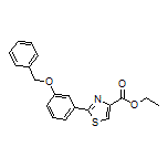 Ethyl 2-[3-(Benzyloxy)phenyl]thiazole-4-carboxylate