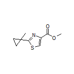 Methyl 2-(1-Methylcyclopropyl)thiazole-4-carboxylate