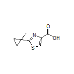 2-(1-Methylcyclopropyl)thiazole-4-carboxylic Acid