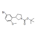 1-Boc-3-(5-bromo-2-methoxyphenyl)pyrrolidine