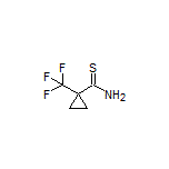 1-(Trifluoromethyl)cyclopropanecarbothioamide