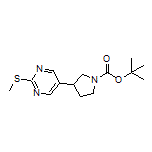 5-(1-Boc-3-pyrrolidinyl)-2-(methylthio)pyrimidine