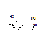 2-Methyl-5-(pyrrolidin-3-yl)phenol Hydrochloride