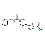 2-(1-Cbz-4-piperidyl)thiazole-4-carboxylic Acid