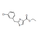 Ethyl 2-(3-Chlorobenzyl)thiazole-4-carboxylate