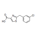 2-(3-Chlorobenzyl)thiazole-4-carboxylic Acid