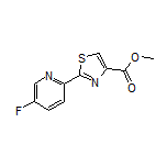 Methyl 2-(5-Fluoropyridin-2-yl)thiazole-4-carboxylate