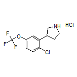 3-[2-Chloro-5-(trifluoromethoxy)phenyl]pyrrolidine Hydrochloride