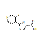 2-(3-Fluoropyridin-4-yl)thiazole-4-carboxylic Acid