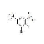 1-Bromo-2-fluoro-3-nitro-5-(trifluoromethyl)benzene